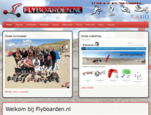 Tablet Screenshot of flyboarden.nl